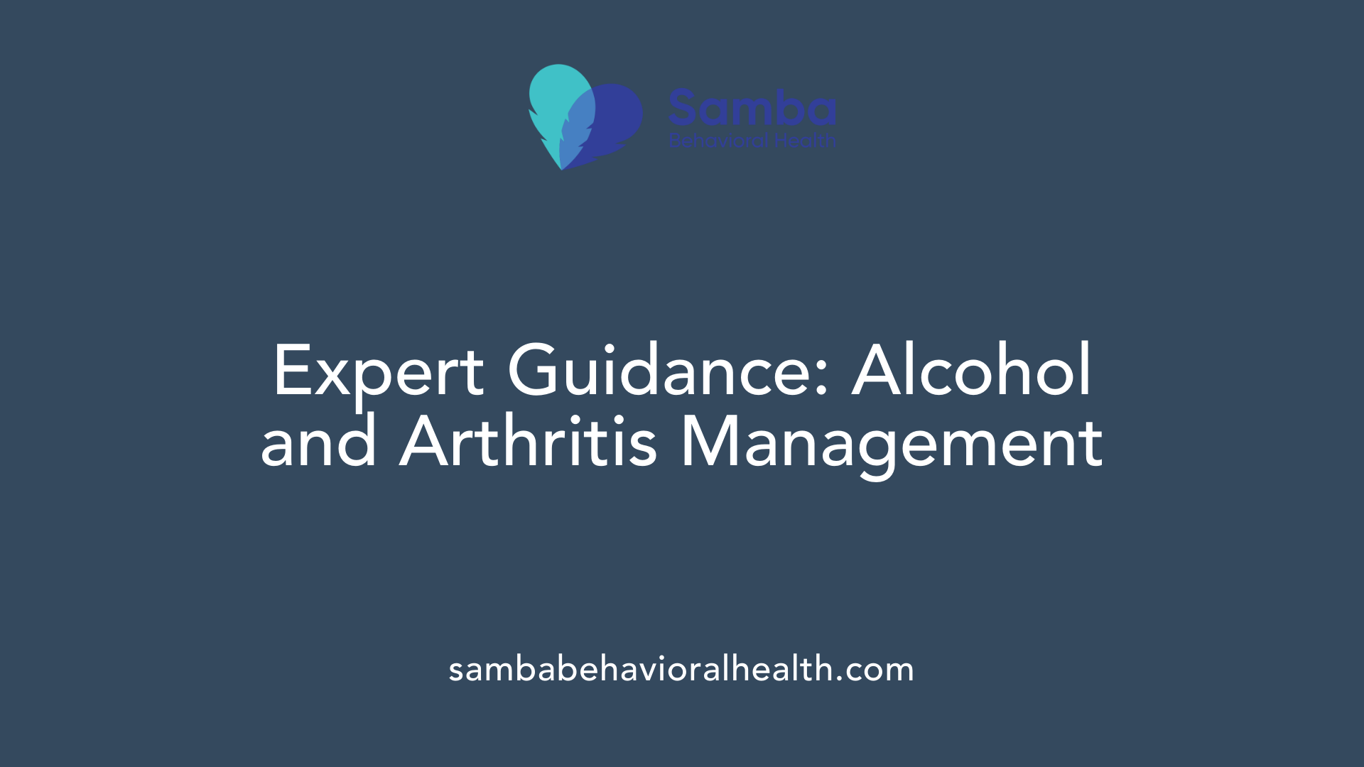 Expert Guidance: Alcohol and Arthritis Management