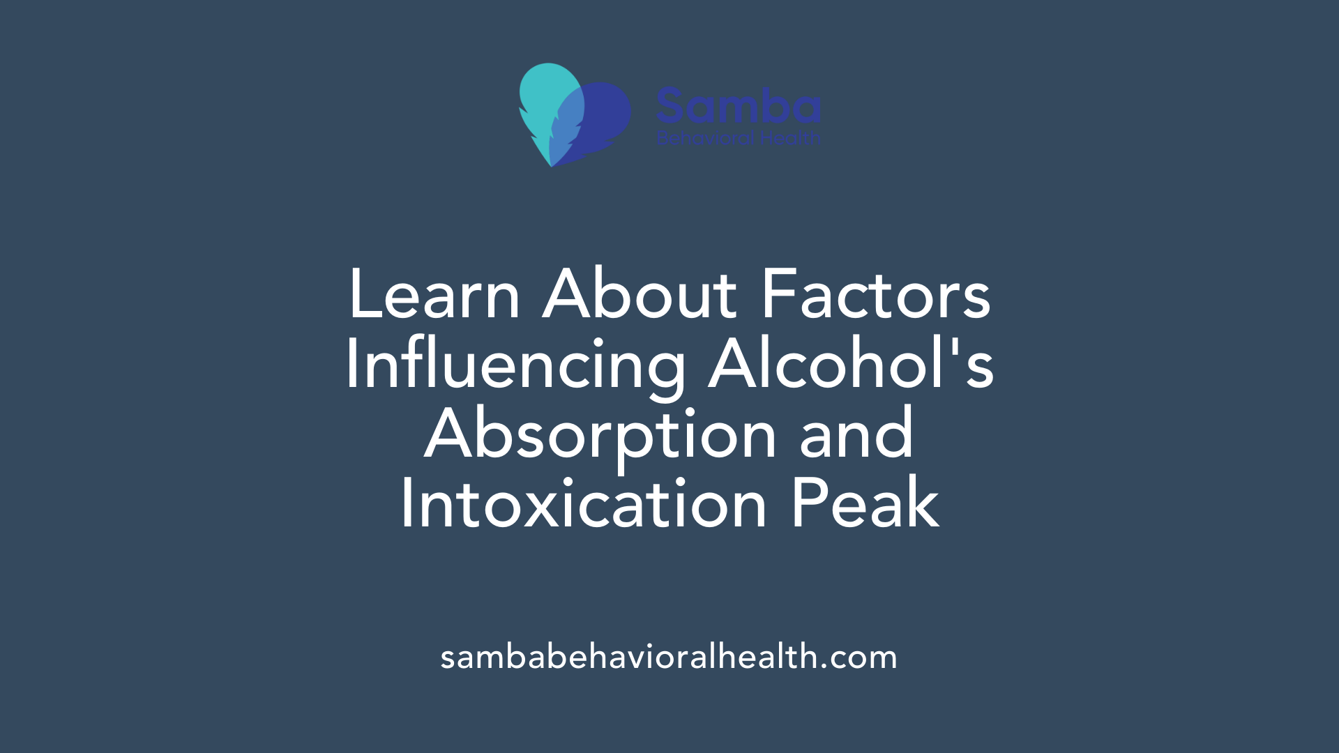 Learn About Factors Influencing Alcohol's Absorption and Intoxication Peak
