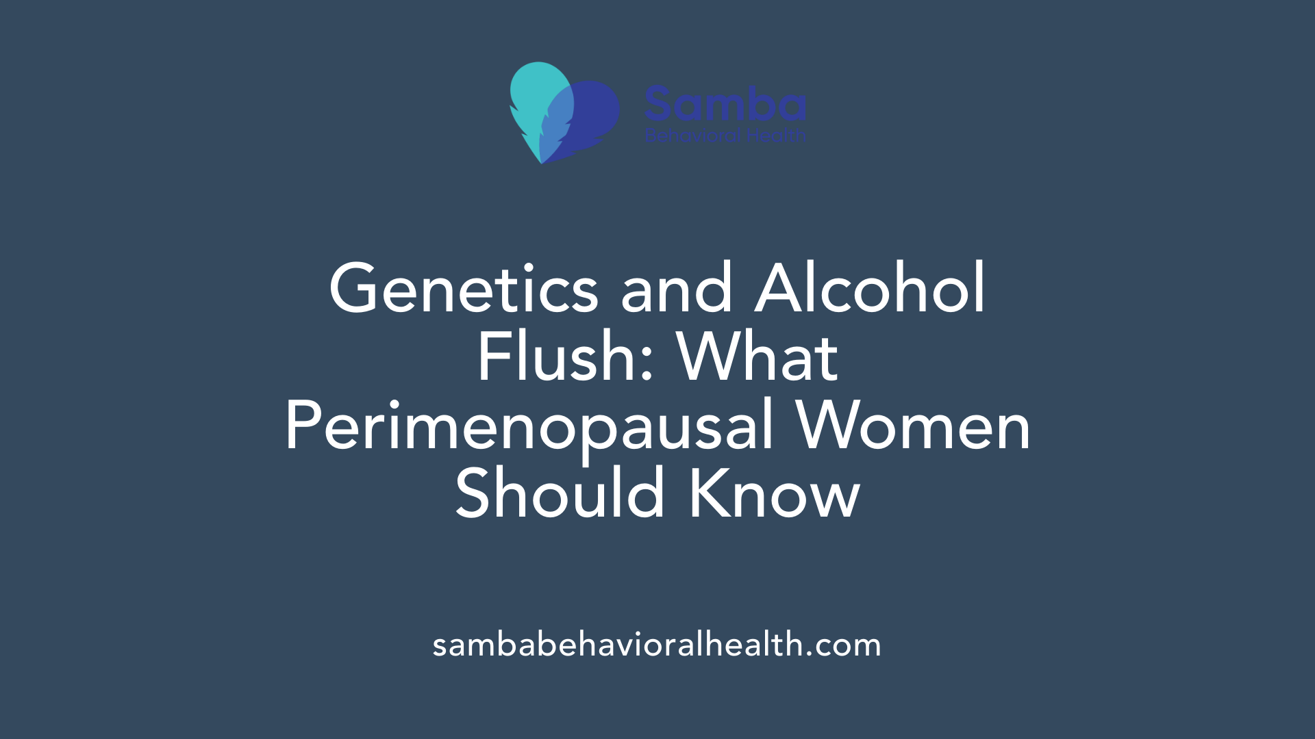 Genetics and Alcohol Flush: What Perimenopausal Women Should Know