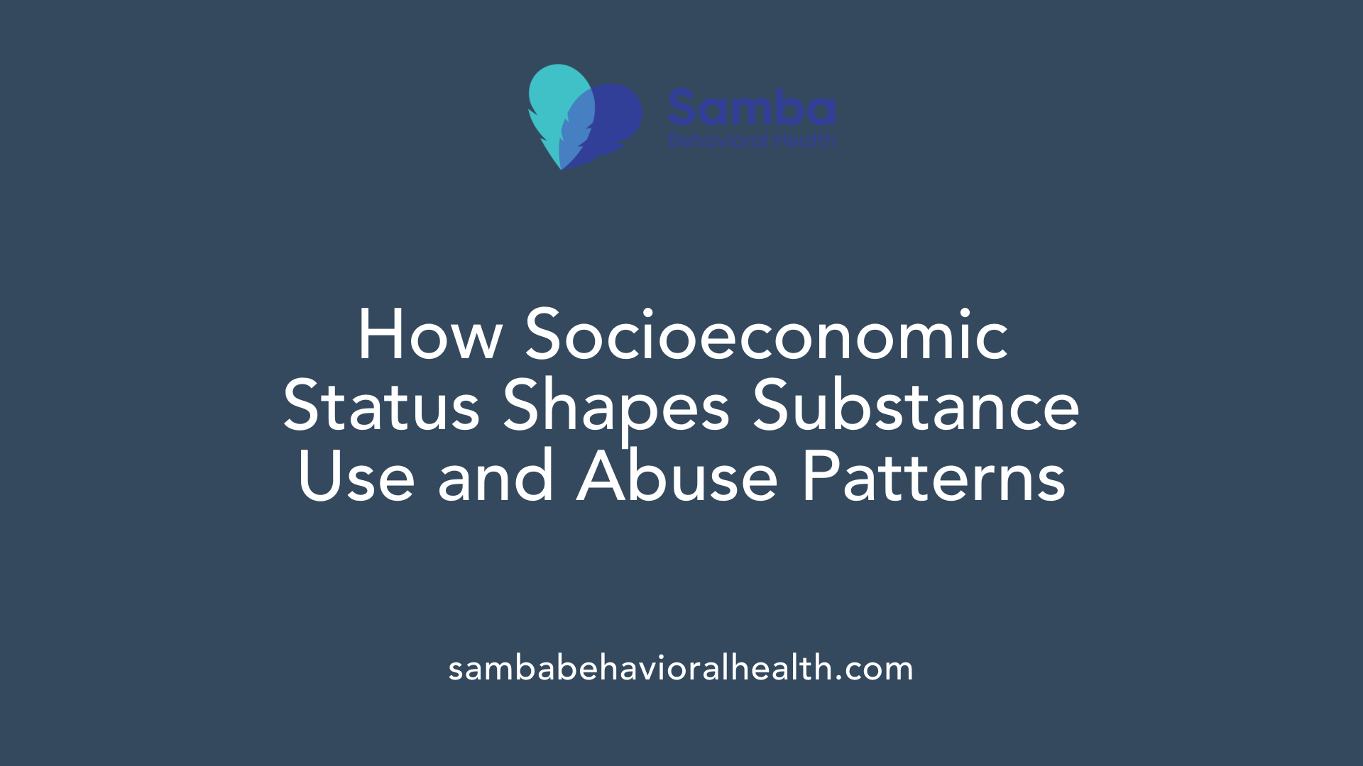 How Socioeconomic Status Shapes Substance Use and Abuse Patterns