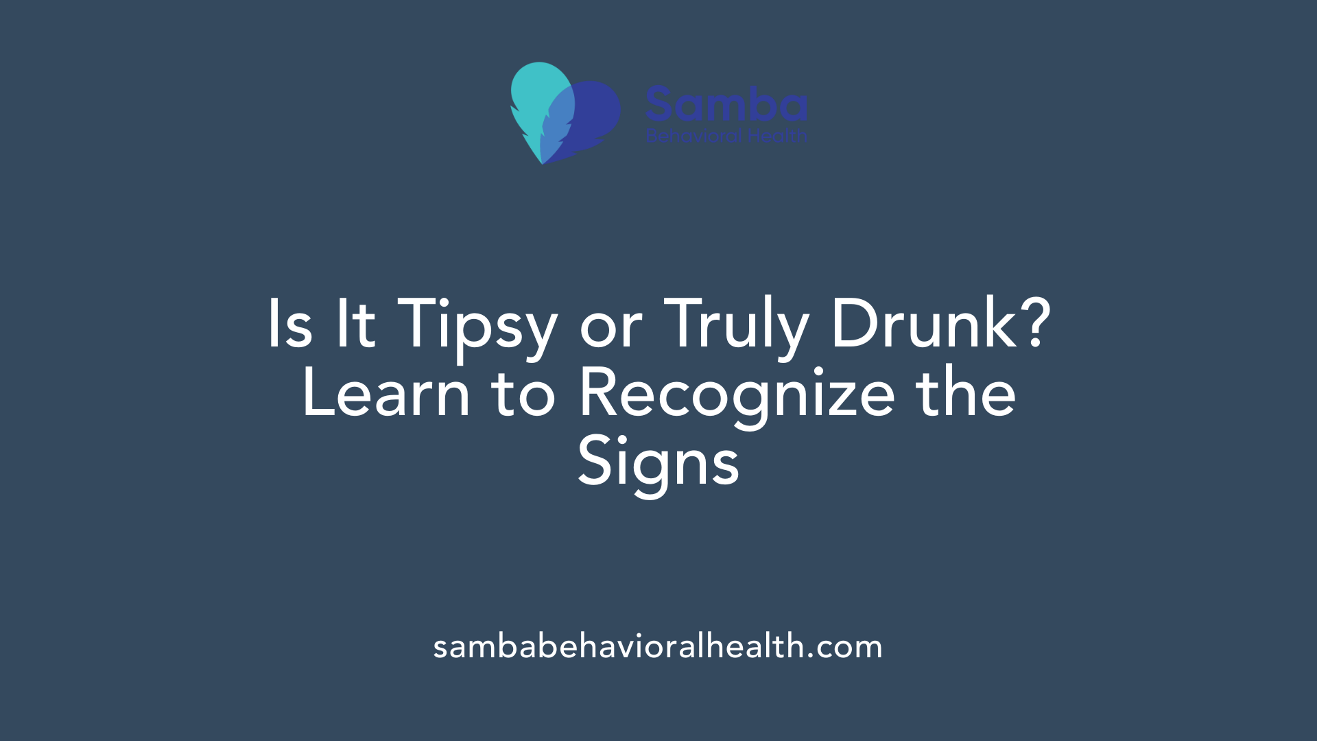 Is It Tipsy or Truly Drunk? Learn to Recognize the Signs