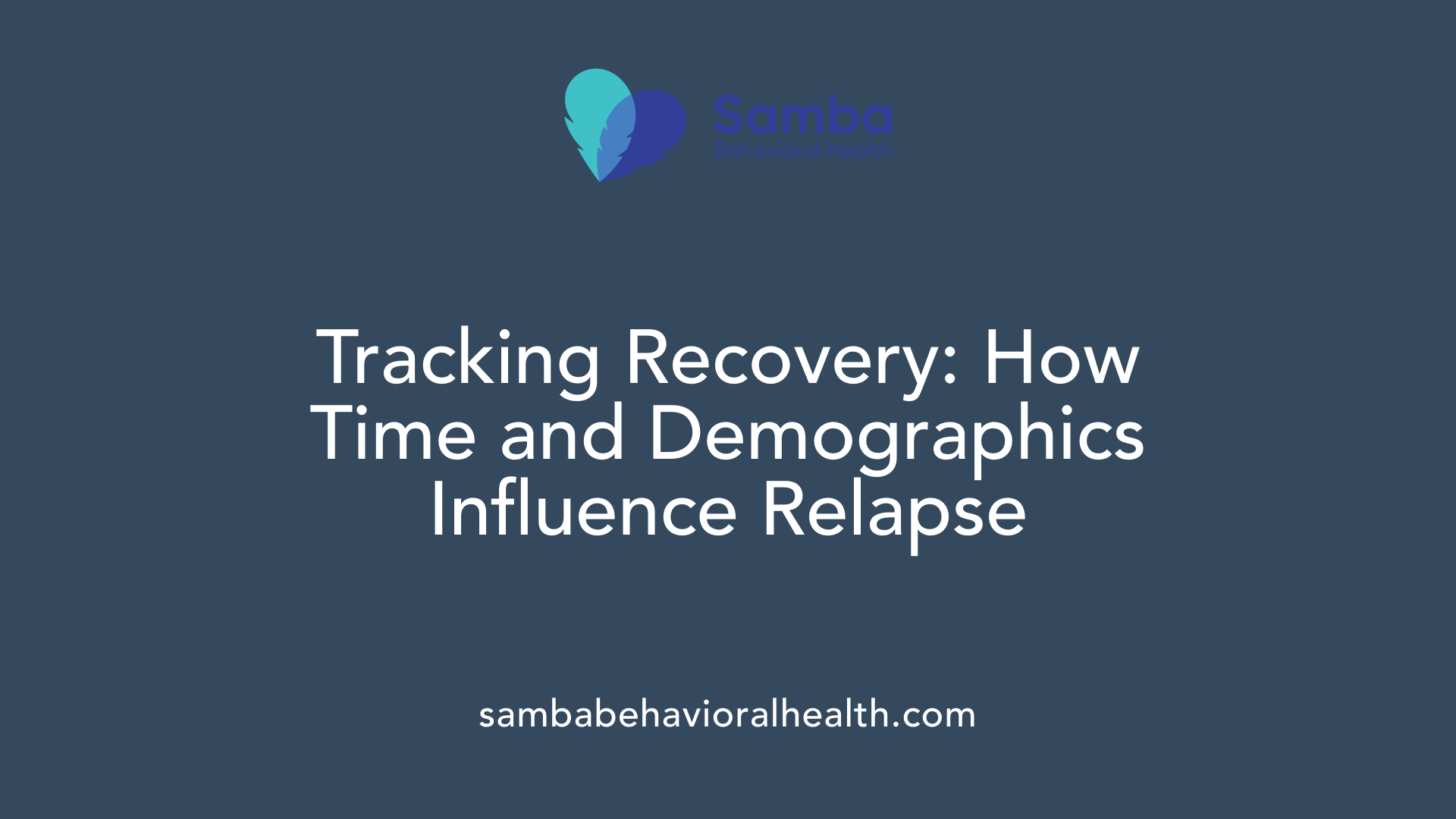 Tracking Recovery: How Time and Demographics Influence Relapse
