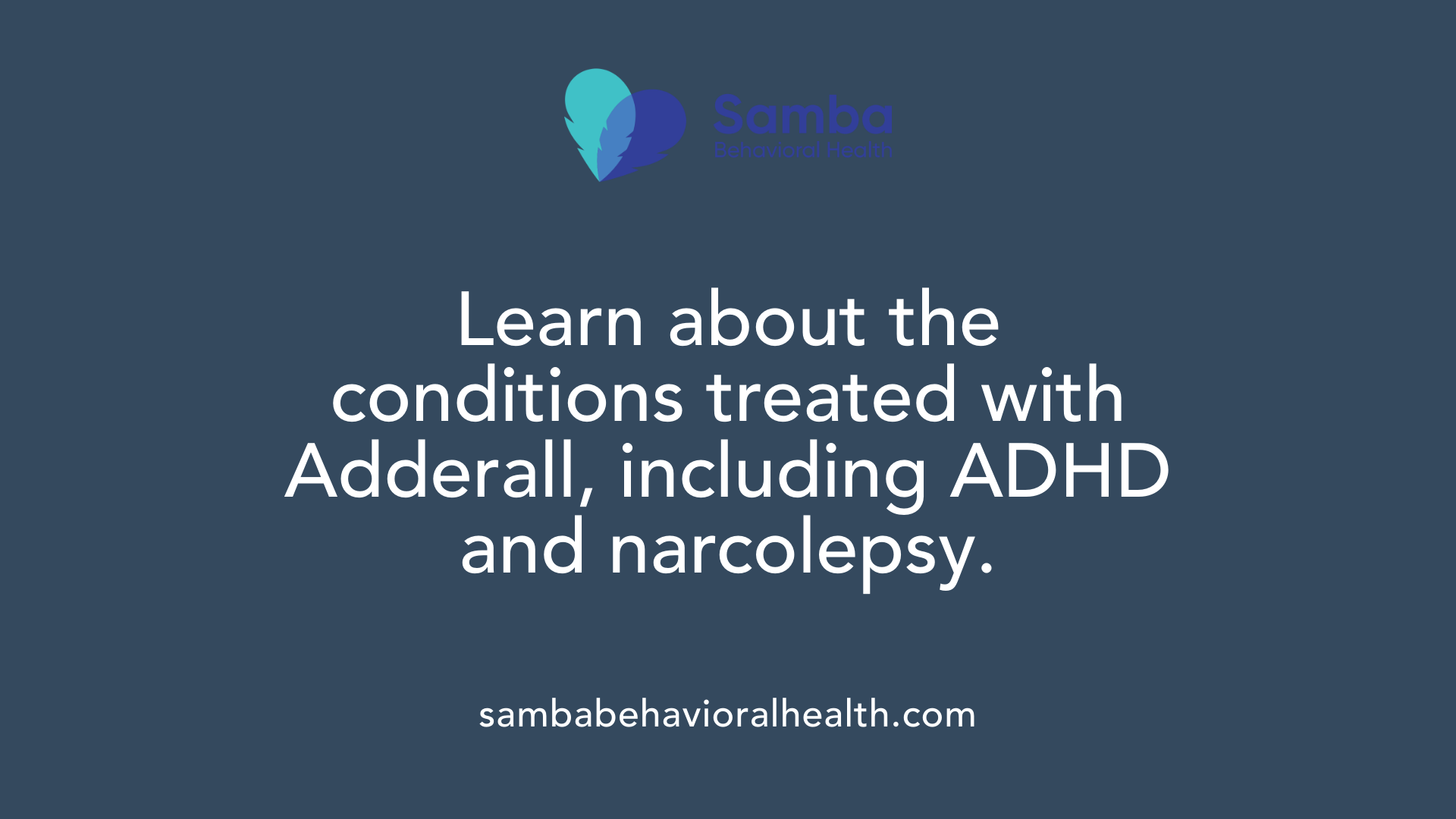 Learn about the conditions treated with Adderall, including ADHD and narcolepsy.