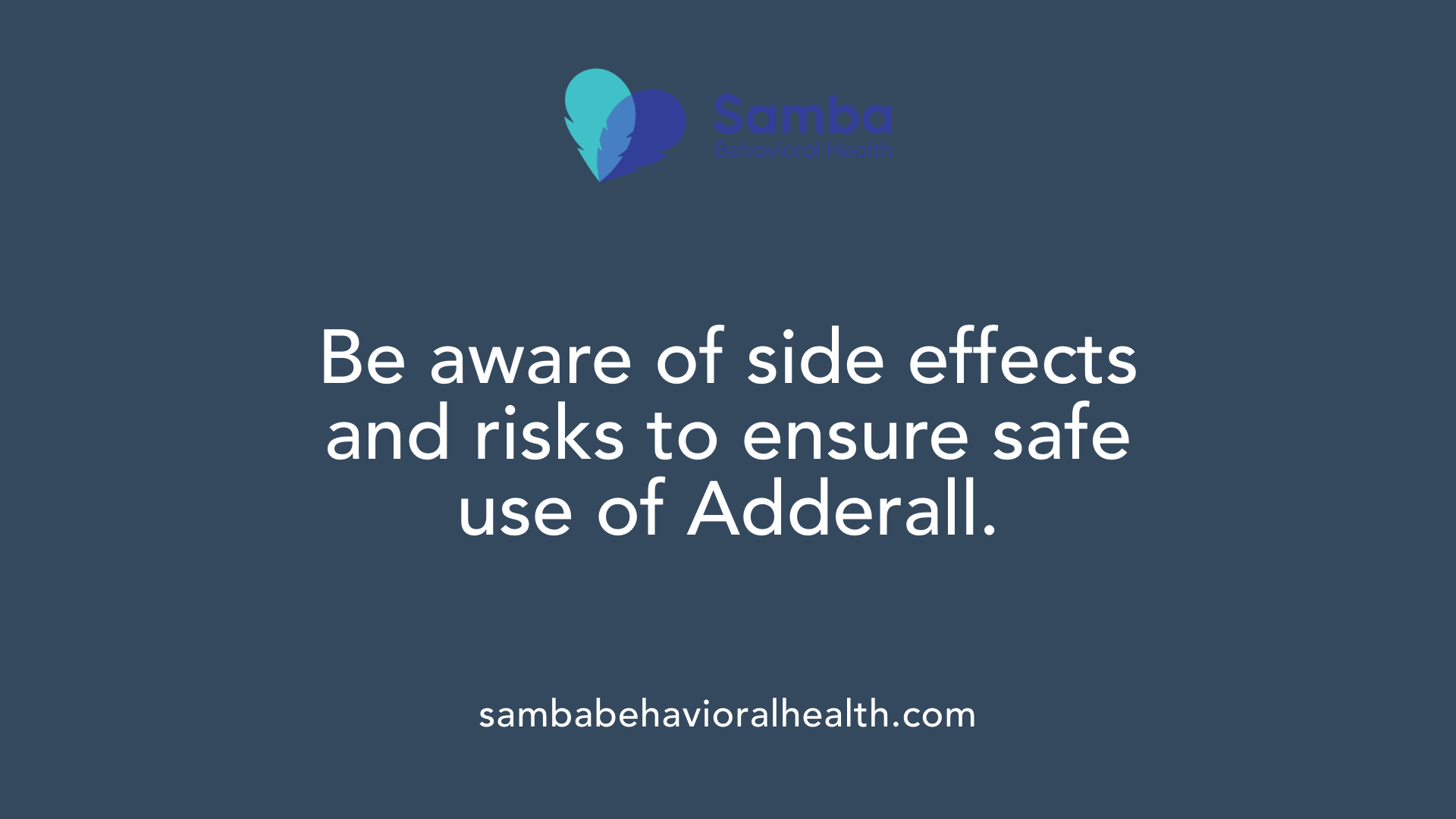 Be aware of side effects and risks to ensure safe use of Adderall.
