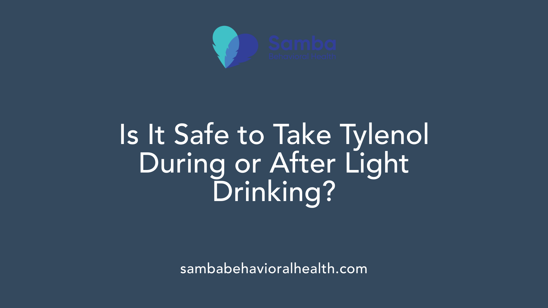 Is It Safe to Take Tylenol During or After Light Drinking?