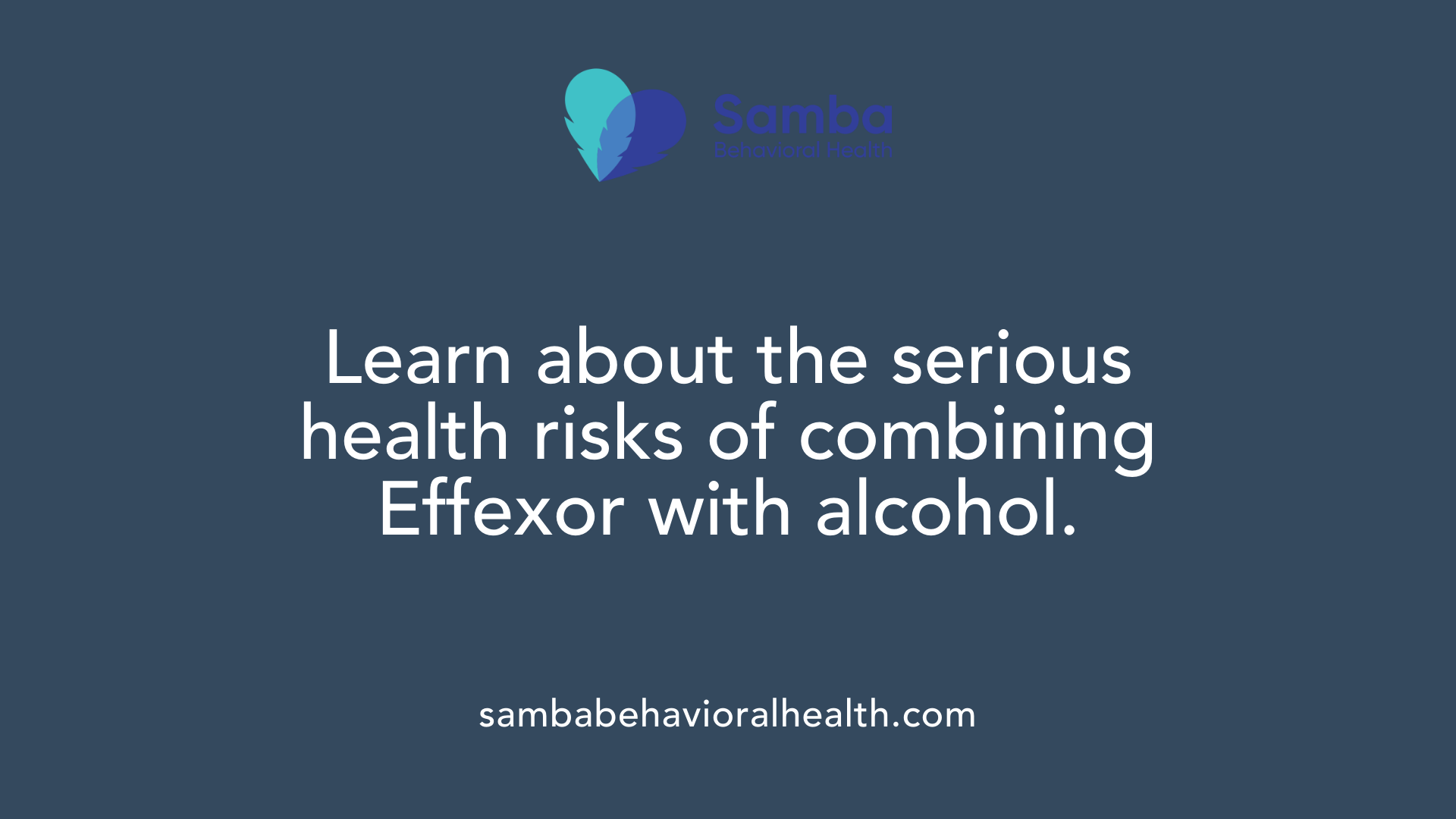 Learn about the serious health risks of combining Effexor with alcohol.