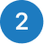 Blue circular icon with white number 2 inside.