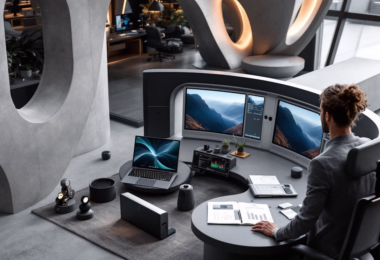 image of a traffic control center (for a mobility and transportation)