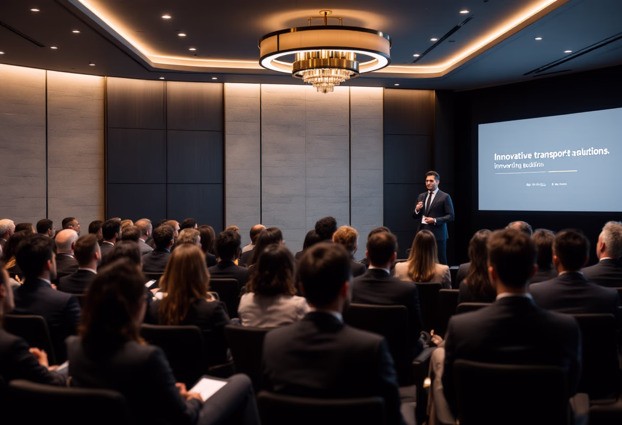 image of a transportation seminar