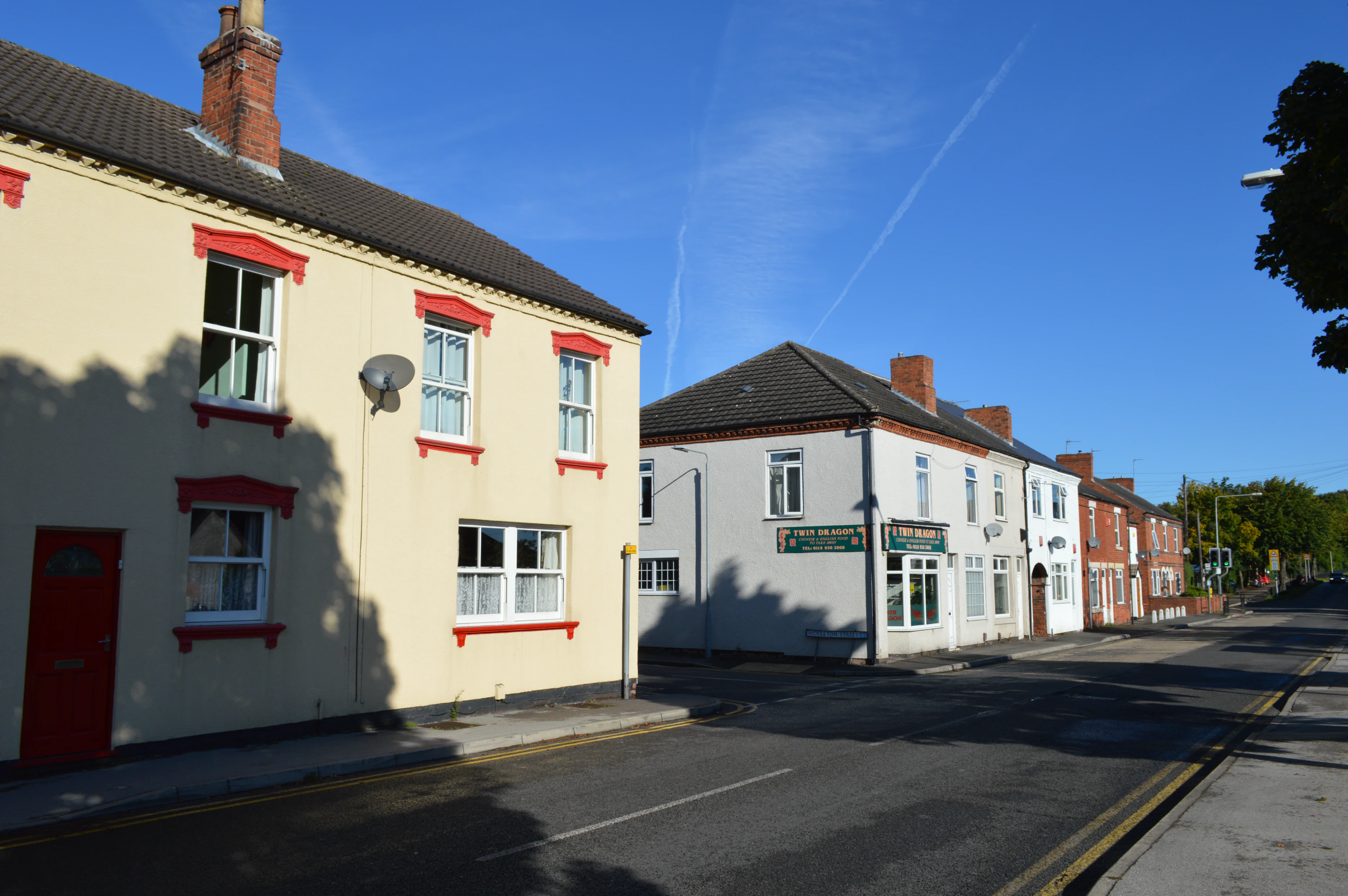 A view of Keelings Corner on The Lane.