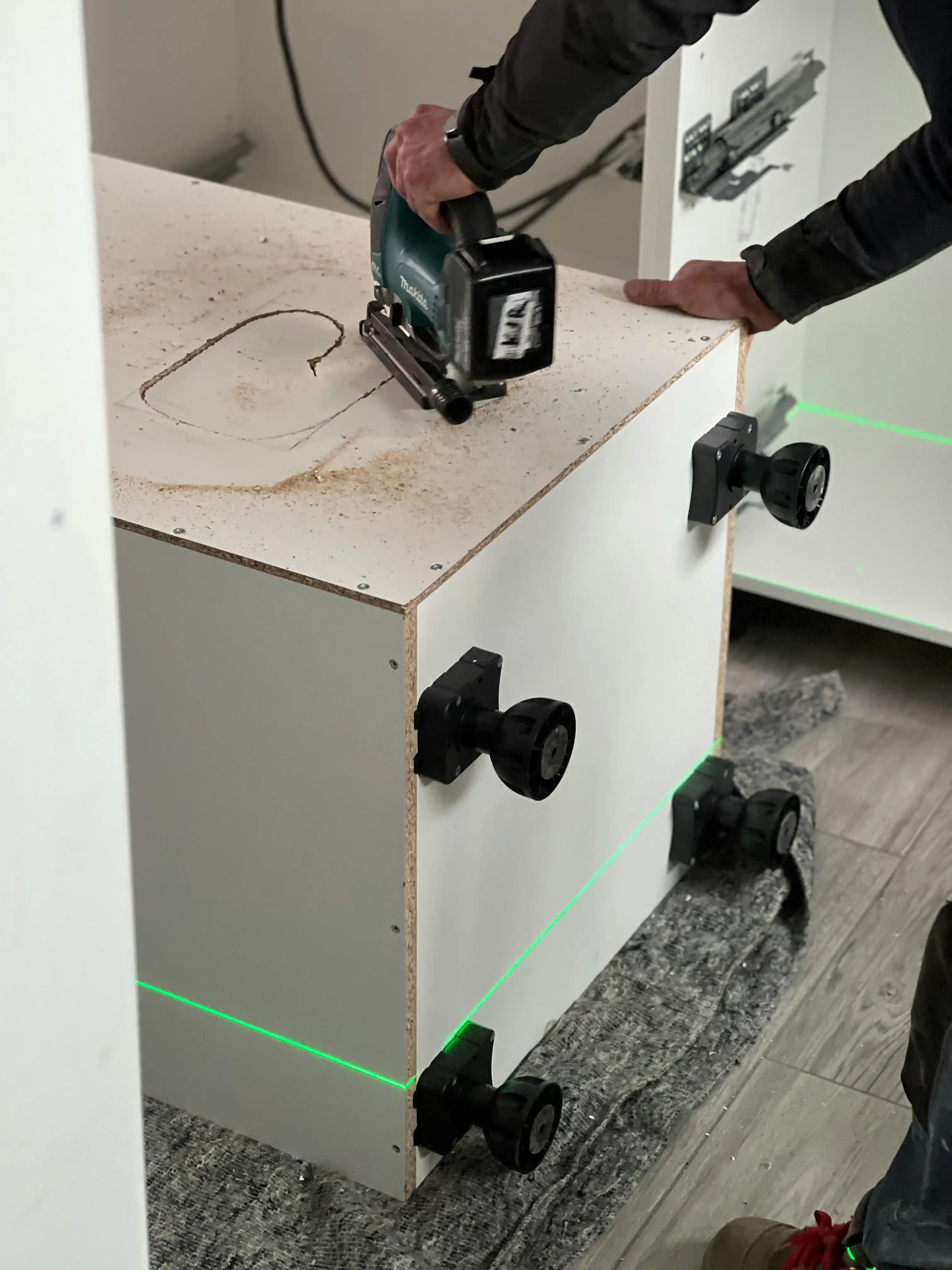 box construction kitchen cabinet Surrey BC