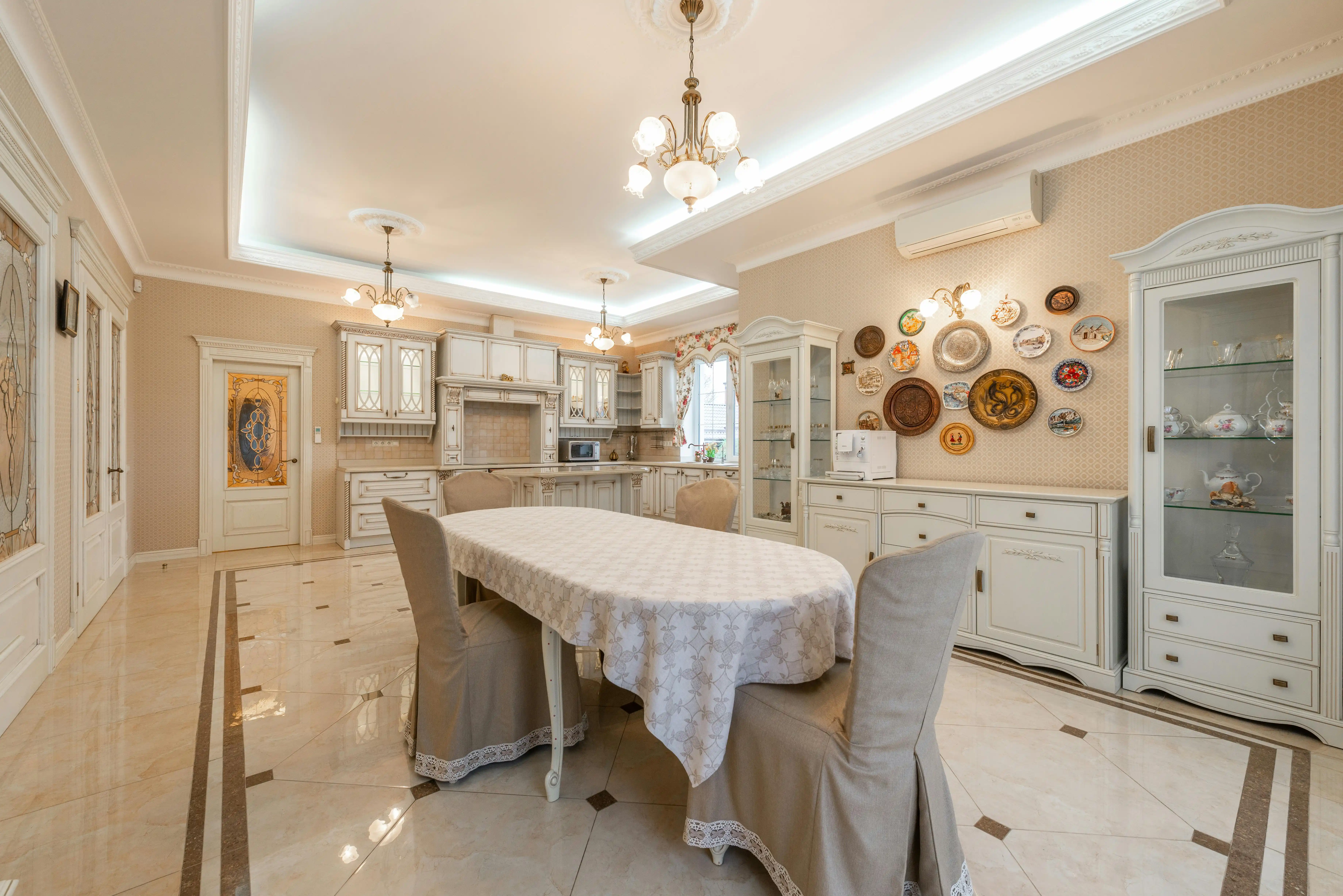 Large format porcelain tile kitchen floor renovation Surrey BC 2026