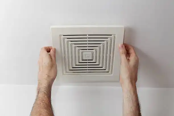 Bathroom exhaust fan ceiling installation renovation Surrey White Rock BC