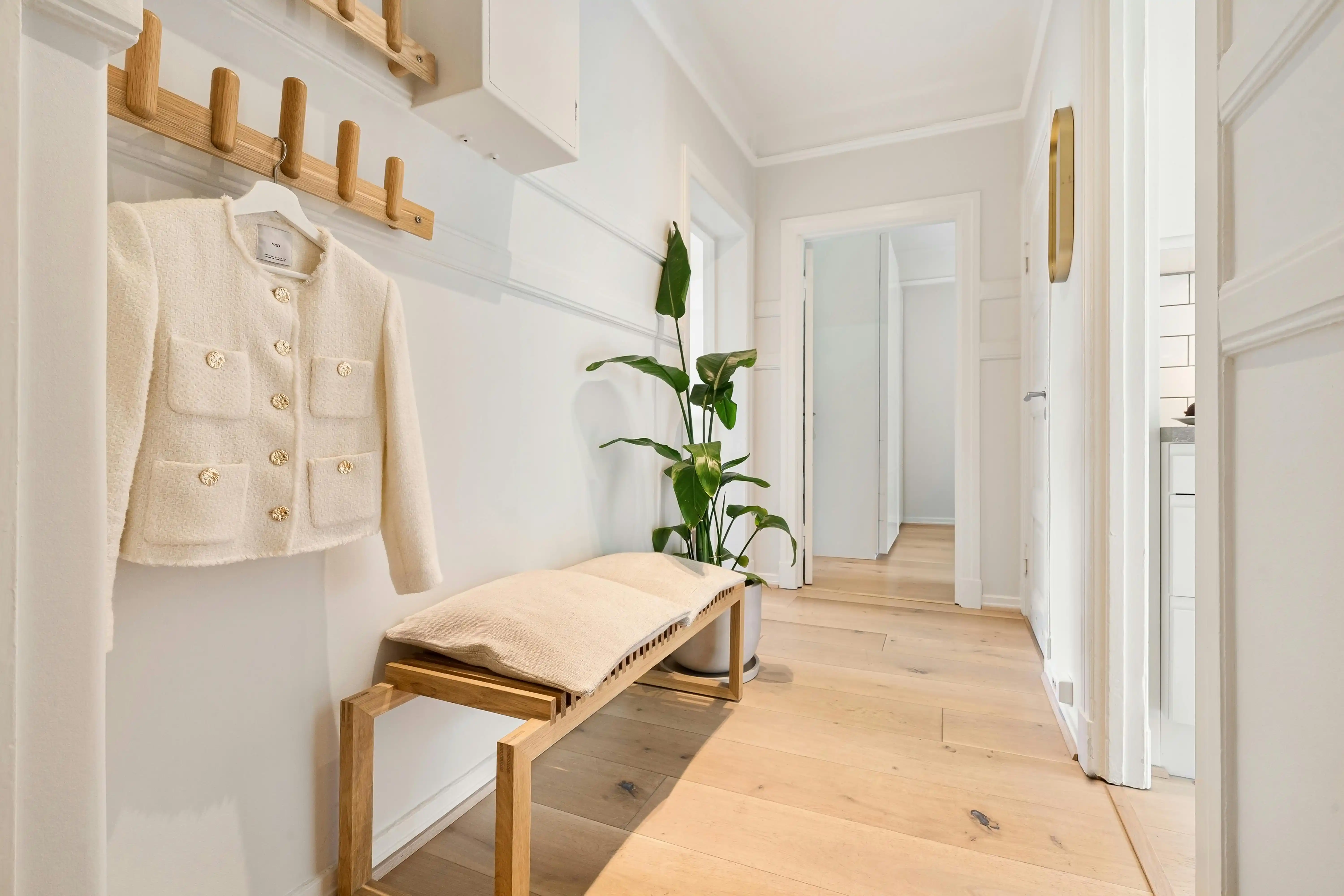 Mudroom entryway bench hooks storage renovation Surrey White Rock BC