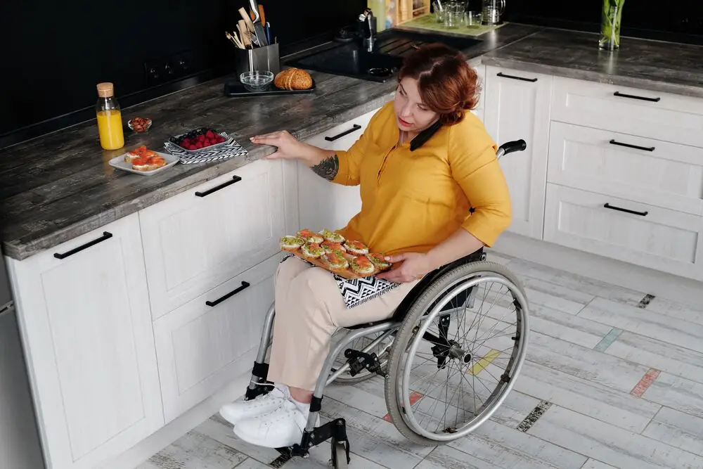 Accessible condo kitchen modern Surrey White Rock Langley BC 2026