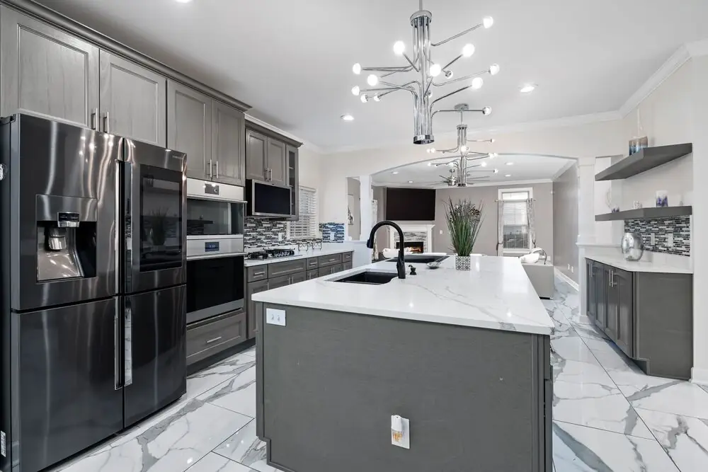 Kitchen remodel open concept modern Langley BC 2026