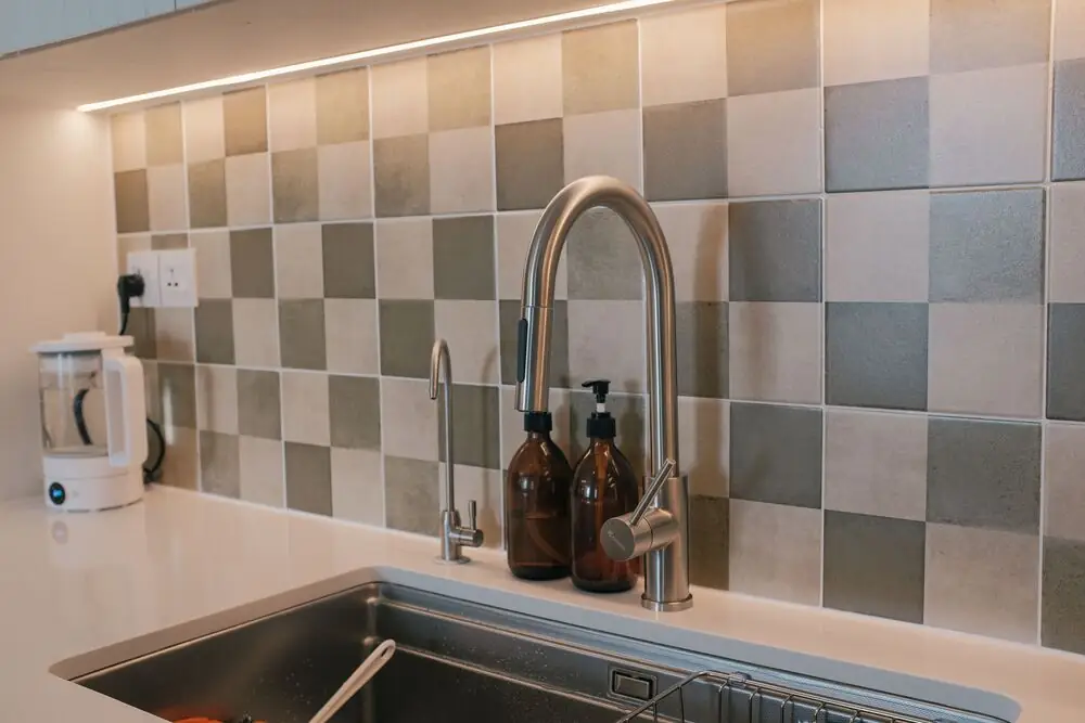 Zellige tile kitchen backsplash warm renovation Surrey White Rock Langley BC 2026
