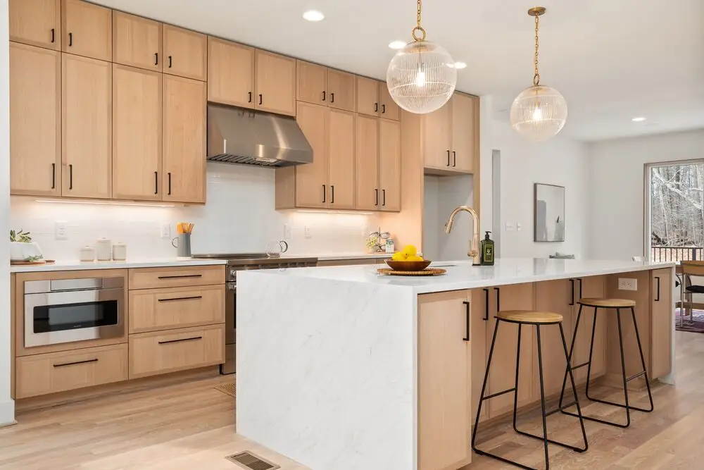 Kitchen renovation before and after open concept modern Surrey White Rock Langley BC