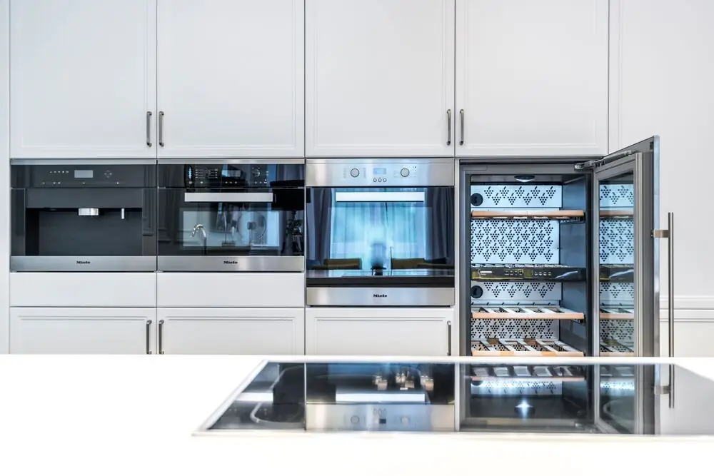 Panelled kitchen appliances integrated seamless modern Surrey White Rock Langley BC