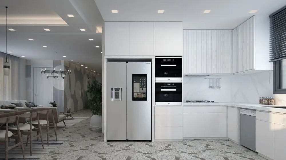 Premium kitchen renovation Surrey White Rock Langley BC panelled appliances