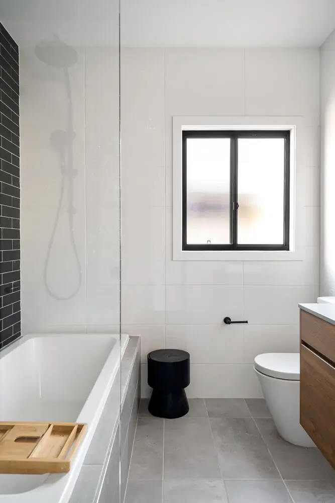 Premium bathroom renovation ensuite owner modern Surrey White Rock Langley BC