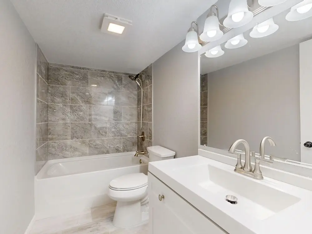 Bathroom renovation rental property Surrey White Rock Langley BC