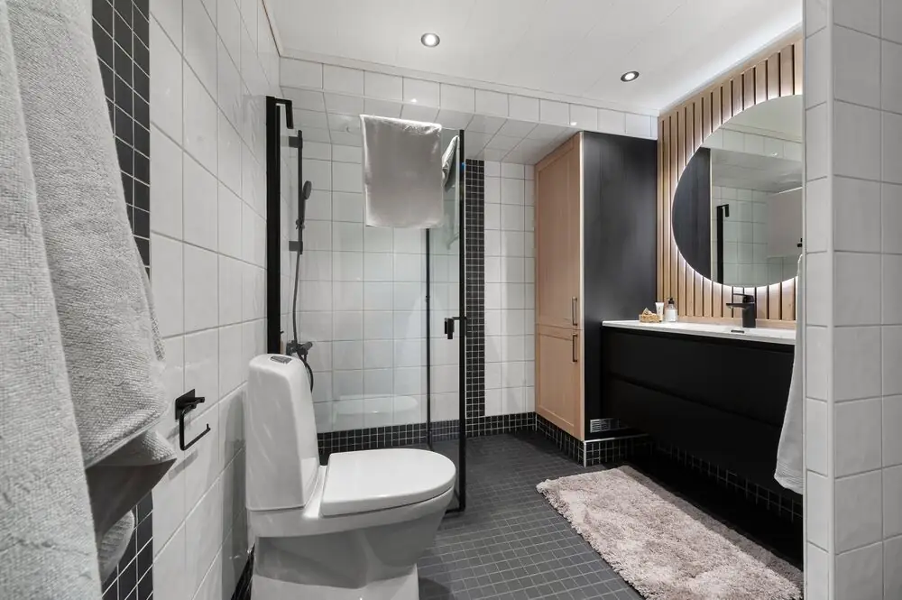 Bathroom renovation transformation modern Surrey White Rock Langley BC