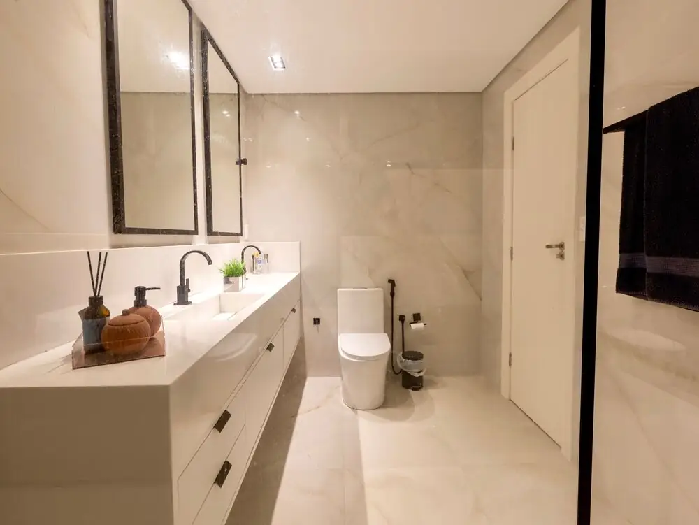 Completed bathroom renovation wet season ready Surrey White Rock Langley BC