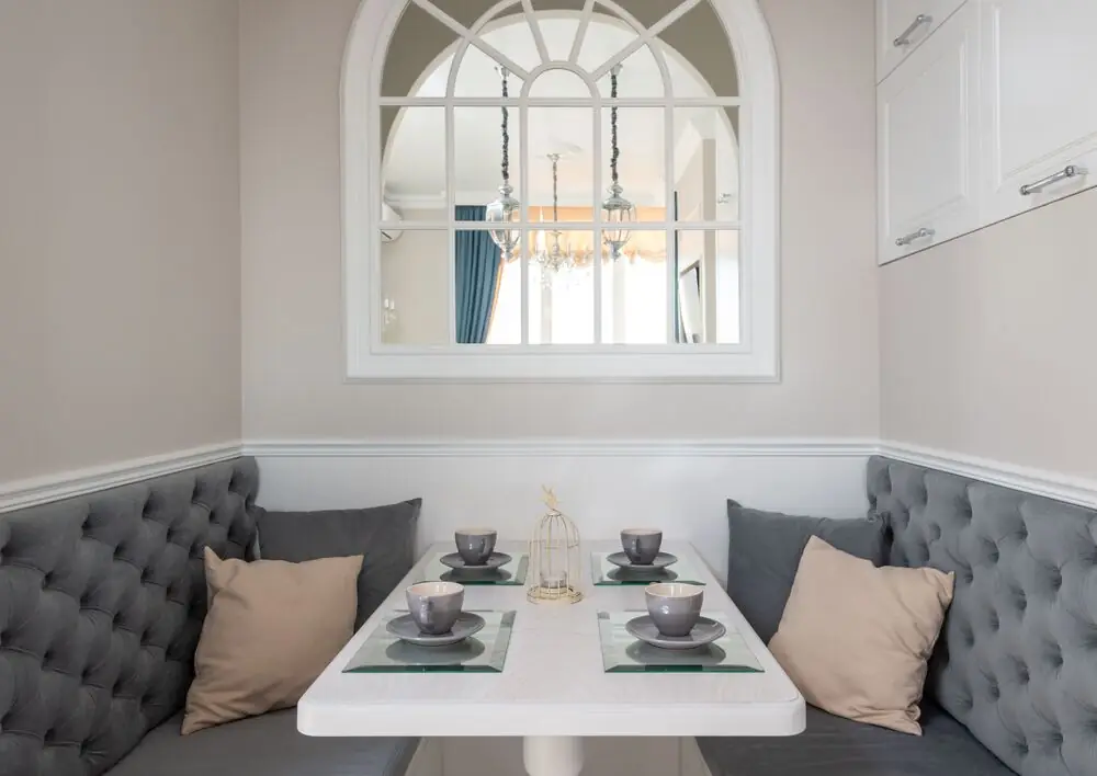 Kitchen banquette corner nook Surrey White Rock BC