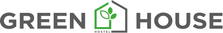 Логотип хостелу Green House 
