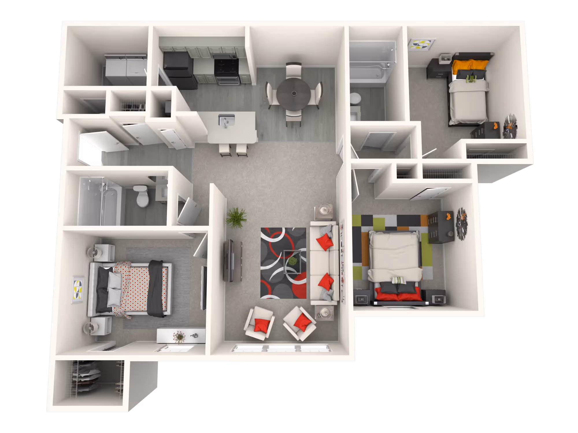 3AR Floor Plan layout