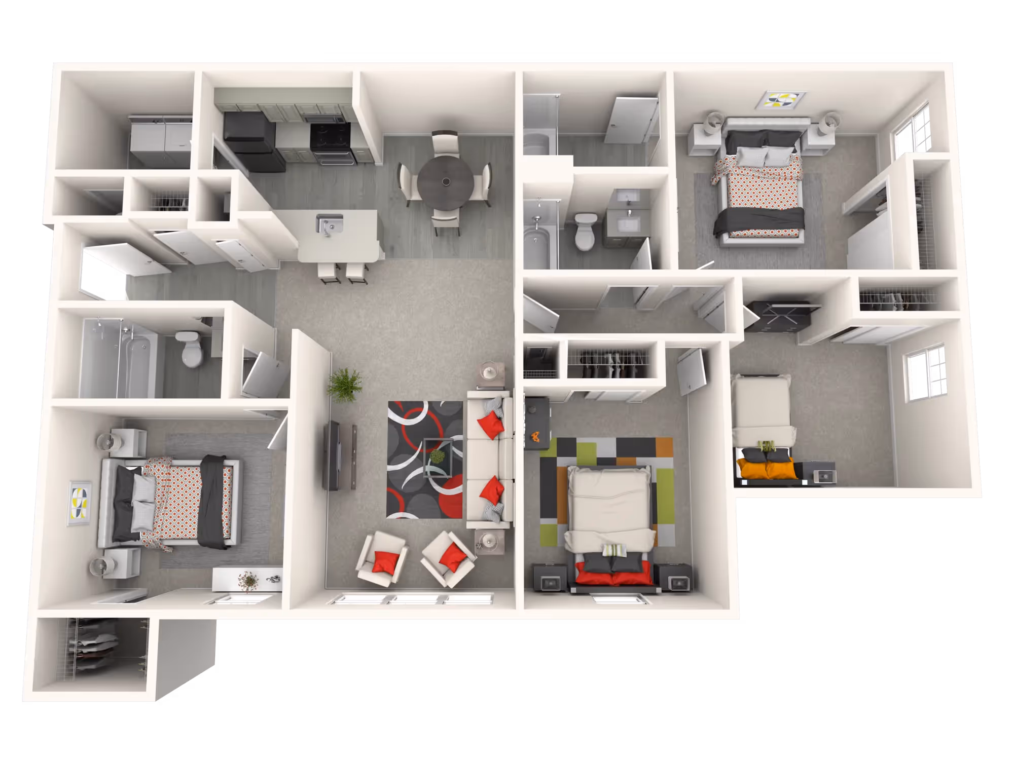 4AR Floor Plan layout