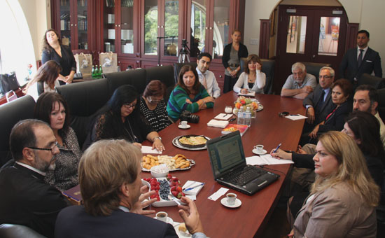With The Honourable Chris Alexander, Canada's Citizenship and Immigration Minister and Roxanne James, Member of Parliament (MP) for Scarborough Centre