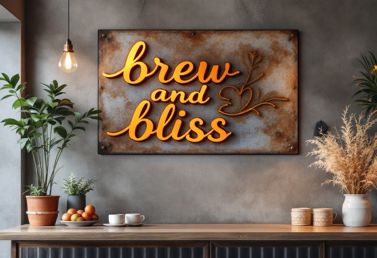 image of cafe sign
