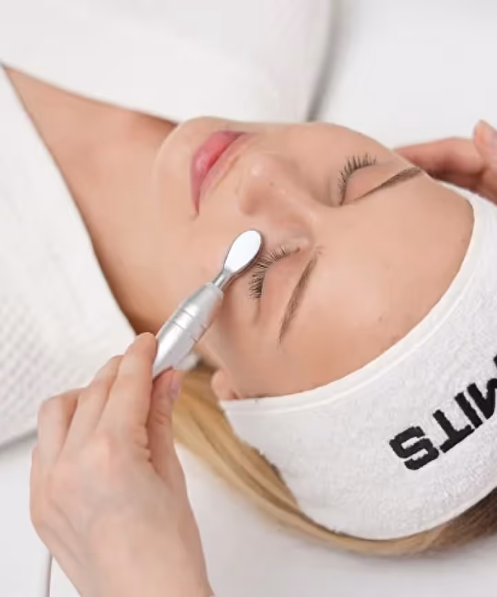 Relaxing facial treatment at Natural Beauty by Helen, offering personalized skincare and wellness services in Twickenham, London.