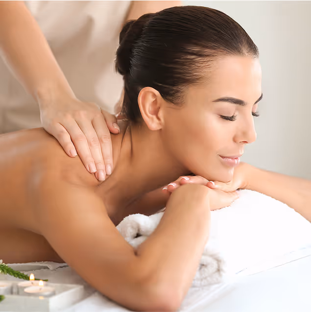 Relaxing beauty treatment at Natural Beauty by Helen in Twickenham, specializing in facials, body sculpting, and wellness.