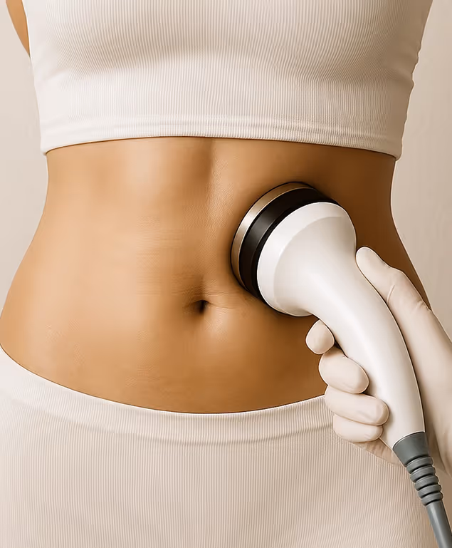 Personalized body sculpting treatment at Natural Beauty by Helen clinic in Twickenham, enhancing wellness and beauty care.