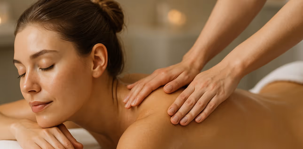 A serene beauty treatment session at Natural Beauty by Helen, showcasing personalized care and relaxation in Twickenham.