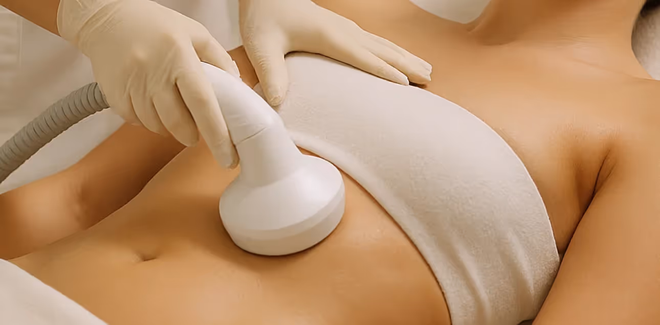 Personalized wellness treatment at Natural Beauty by Helen, showcasing holistic body sculpting therapy in Twickenham, London.