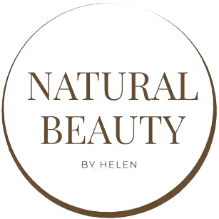 Natural Beauty by Helen logo, representing a clinic in Twickenham offering personalized beauty and wellness treatments.