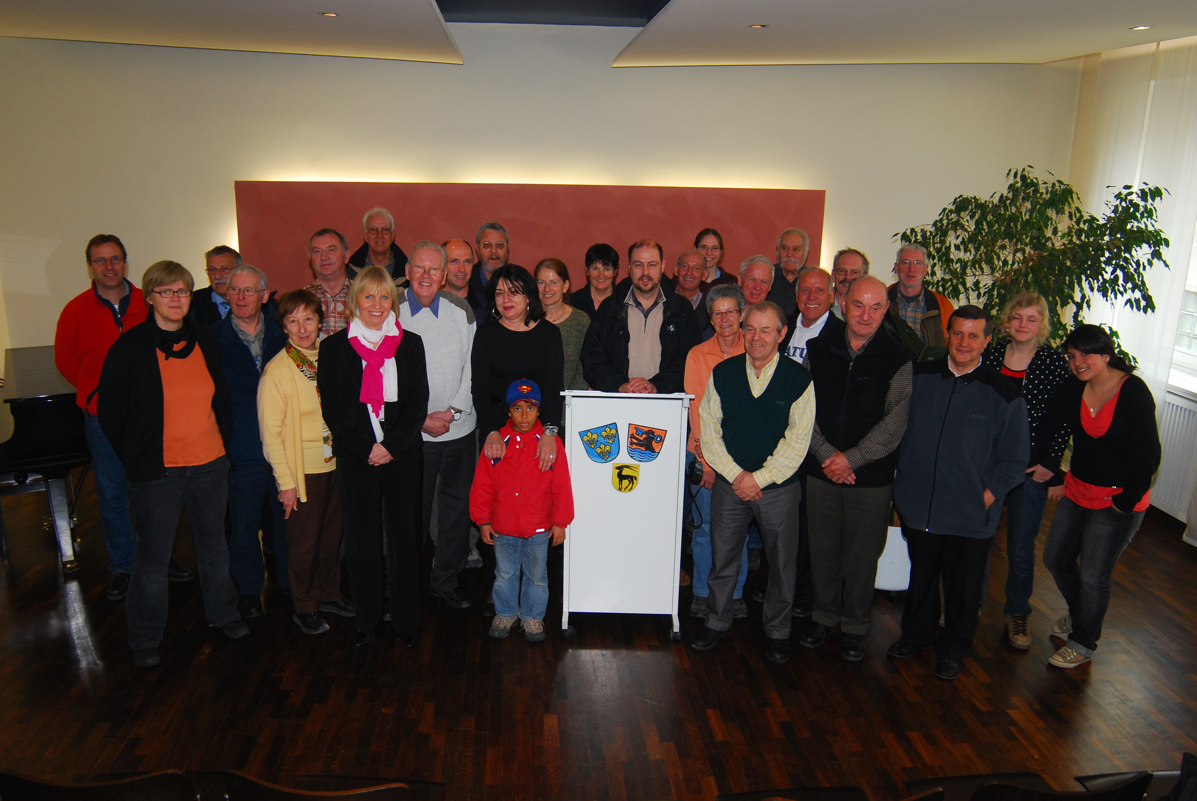 Einweihung der Partnerschaftsstele in Glarus.