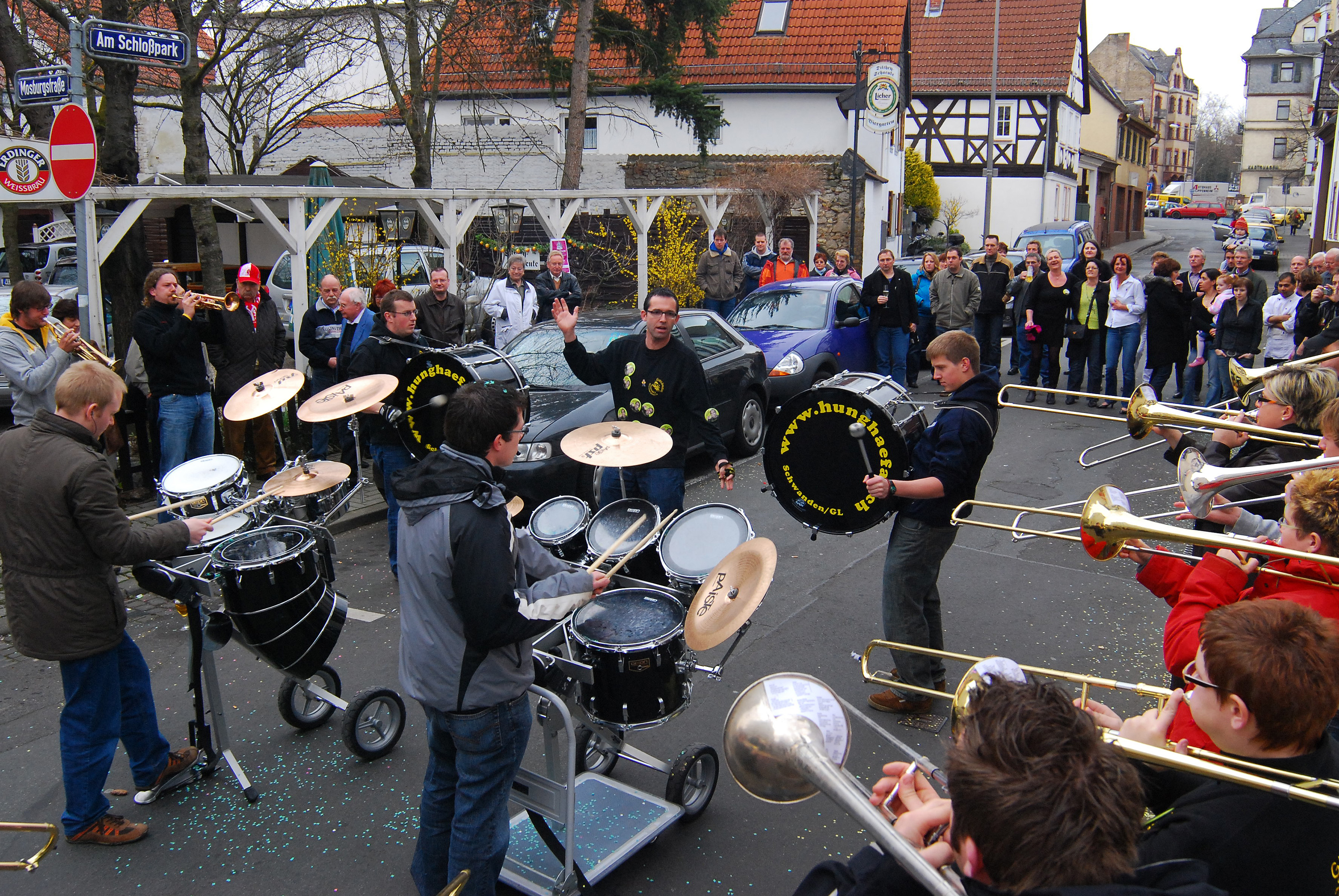 Einweihung der Partnerschaftsstele in Glarus.