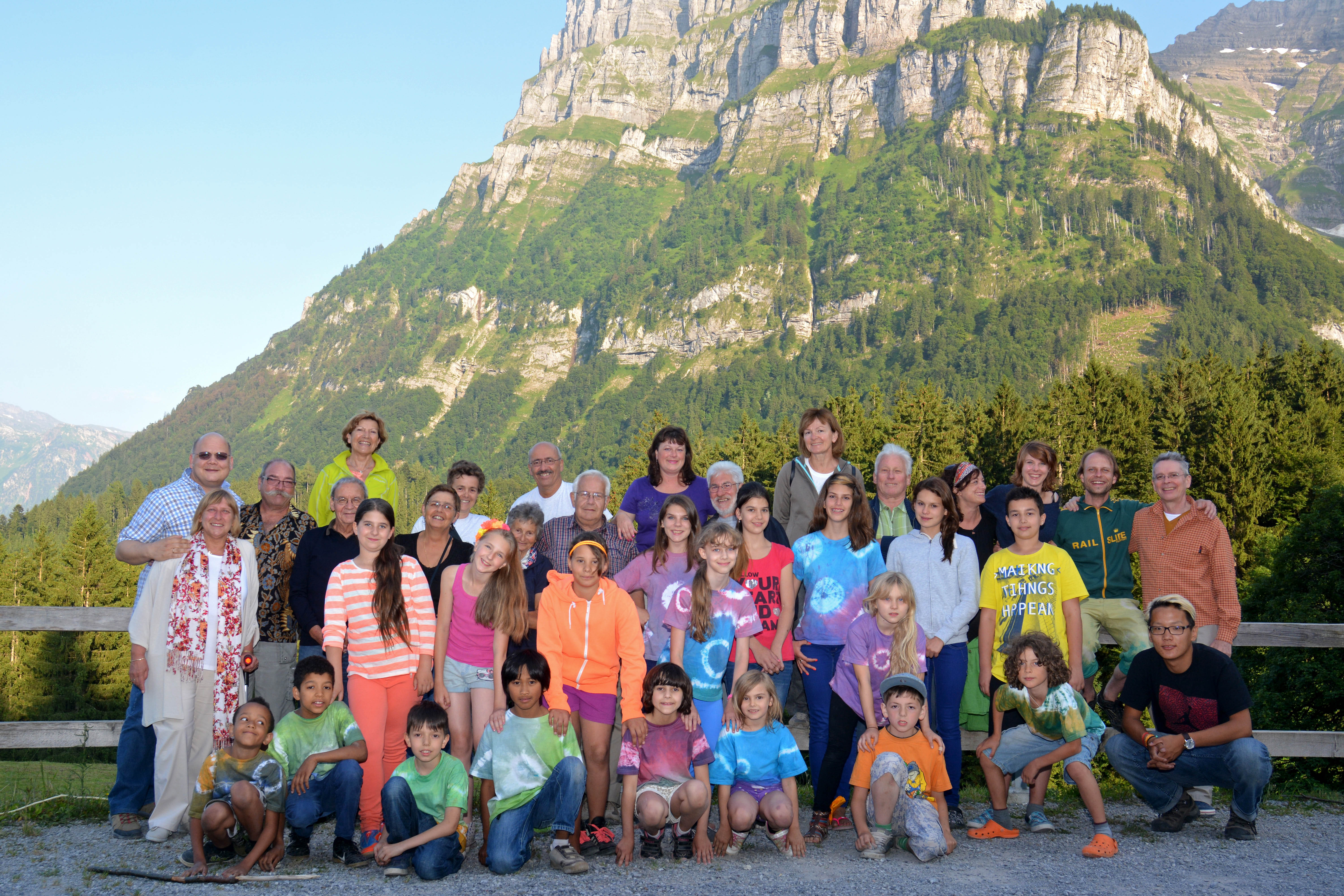 Einweihung der Partnerschaftsstele in Glarus.
