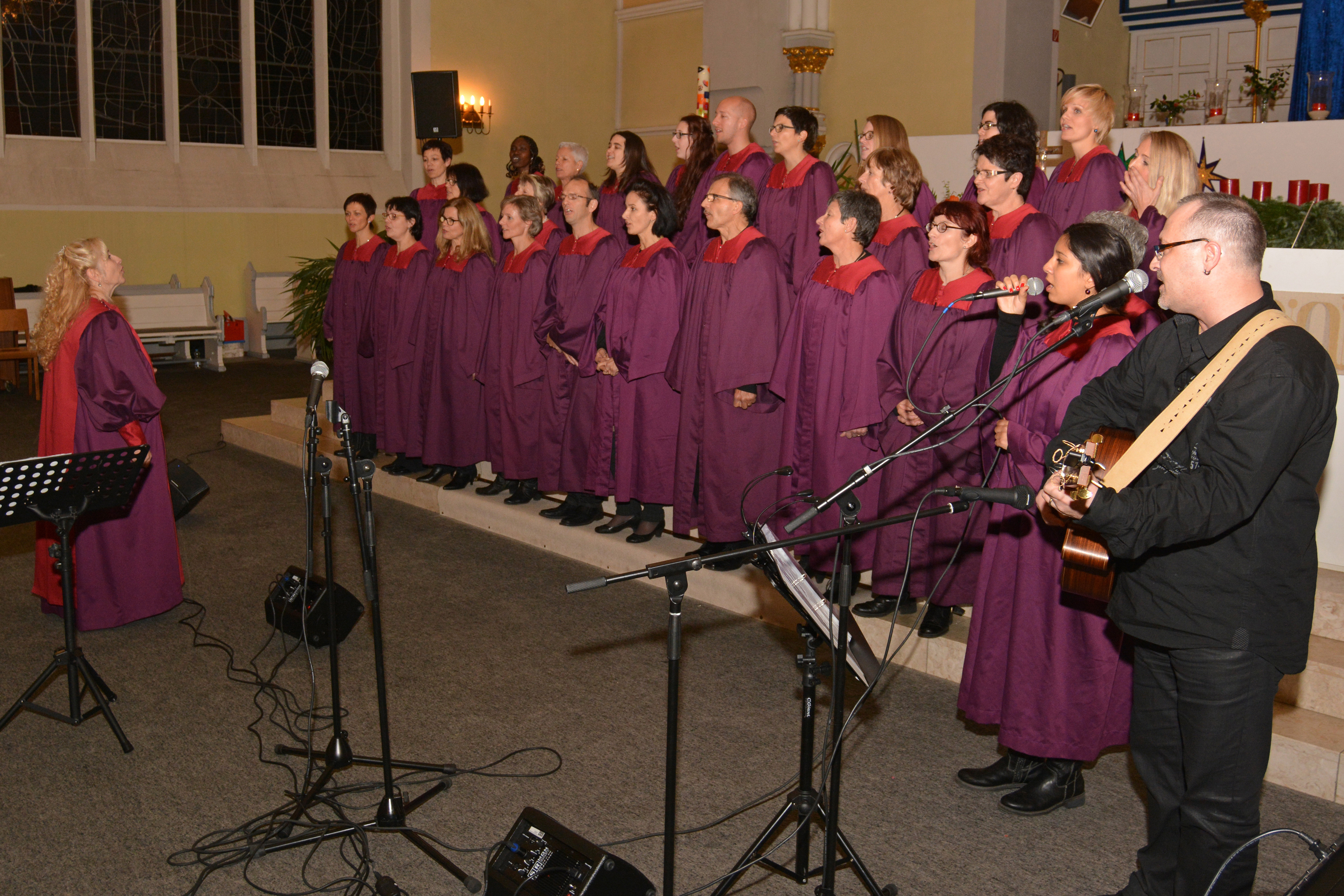 Einweihung der Partnerschaftsstele in Glarus.