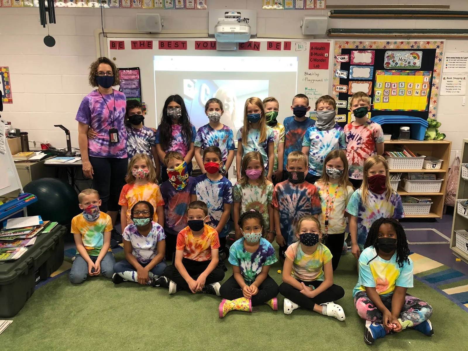 Ms. Herkins' 2nd Grade Class