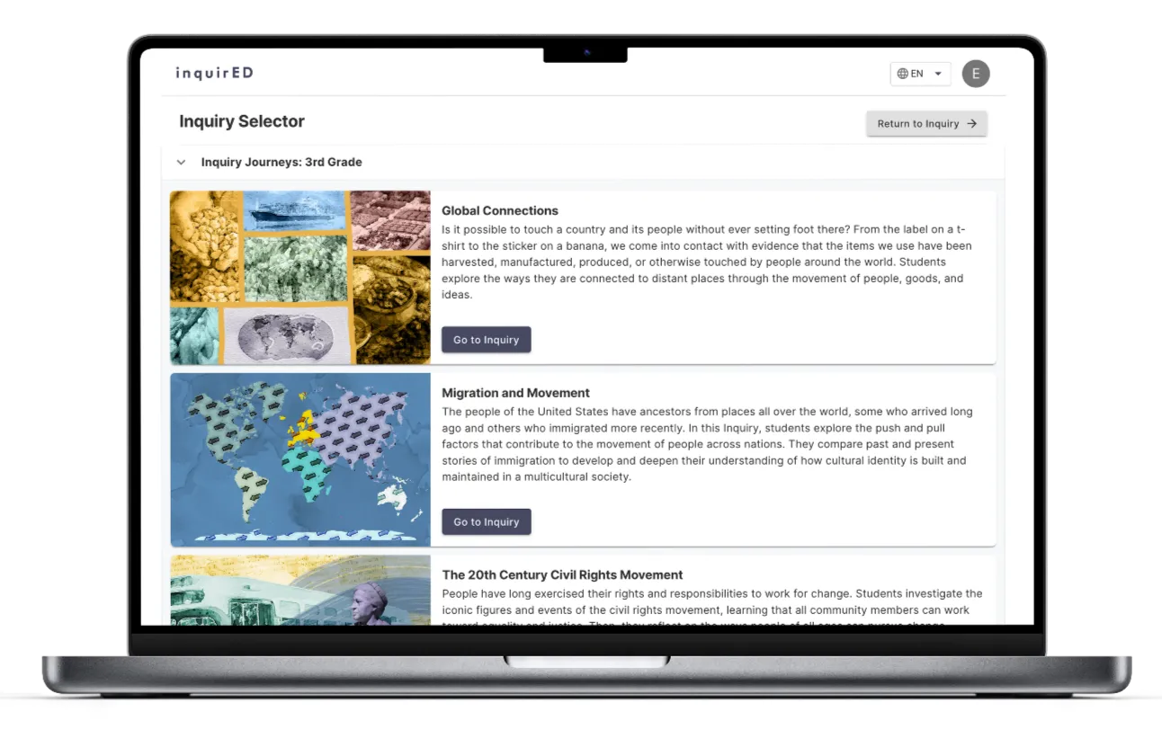 Digital teacher subscription inquirED