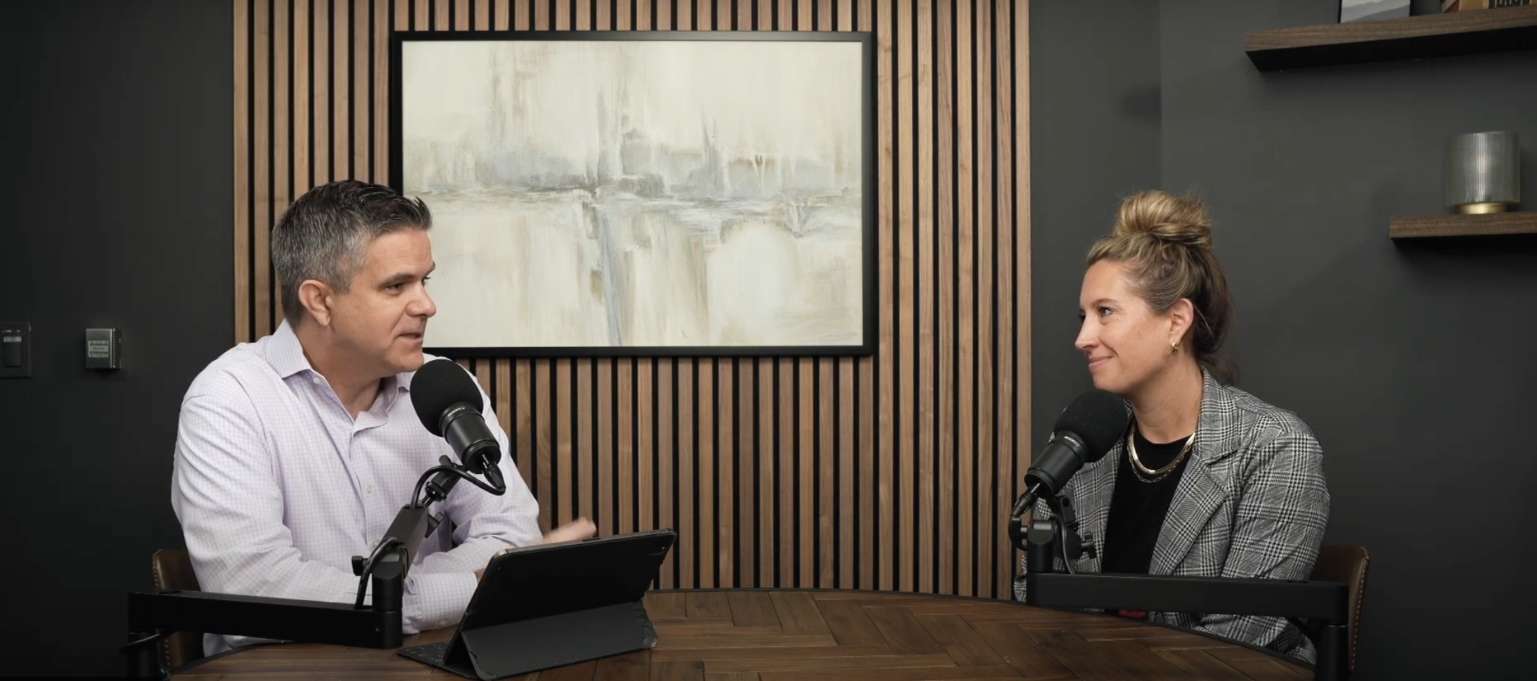 ActionLife team members recording a podcast-style interview about community leadership.