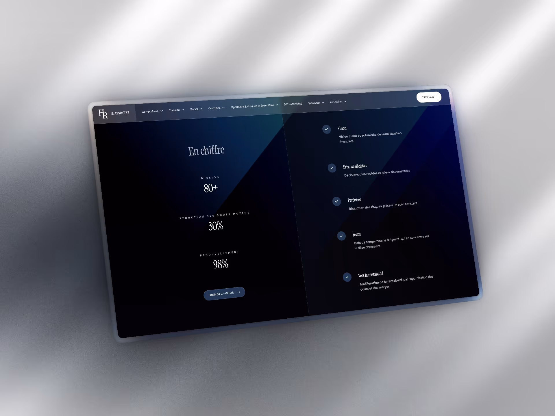 A photo of a customer