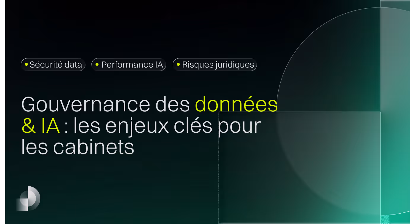 Gouvernance des données IA : quels enjeux pour votre cabinet ?
