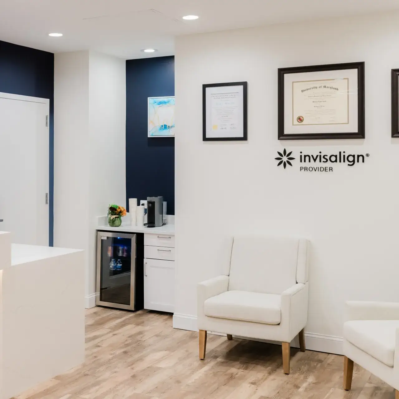 Waiting Room Area of Bel Air Dental Arts - In Abingson MD